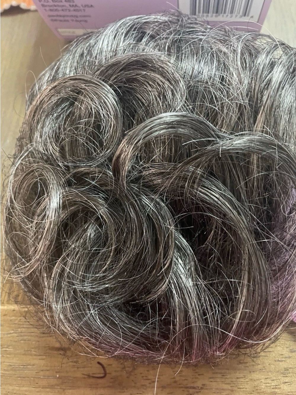 New Paula Young Lite Touch Wig Topper A1069 COLOR44 Gray/Brown